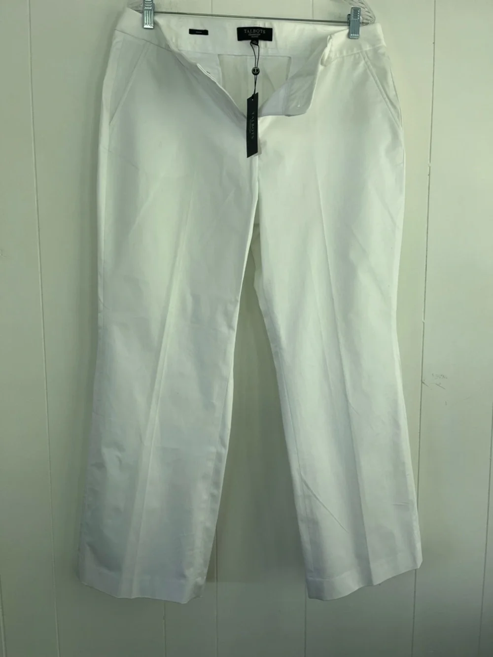 NWT Talbots Petites  SIGNATURE White Women's Pants Trousers Size 16 P - Picture 8 of 15